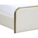 Tometi Chacha Cream Bed, Queen